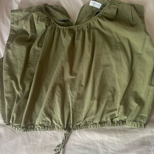 Army Green Women’s Top